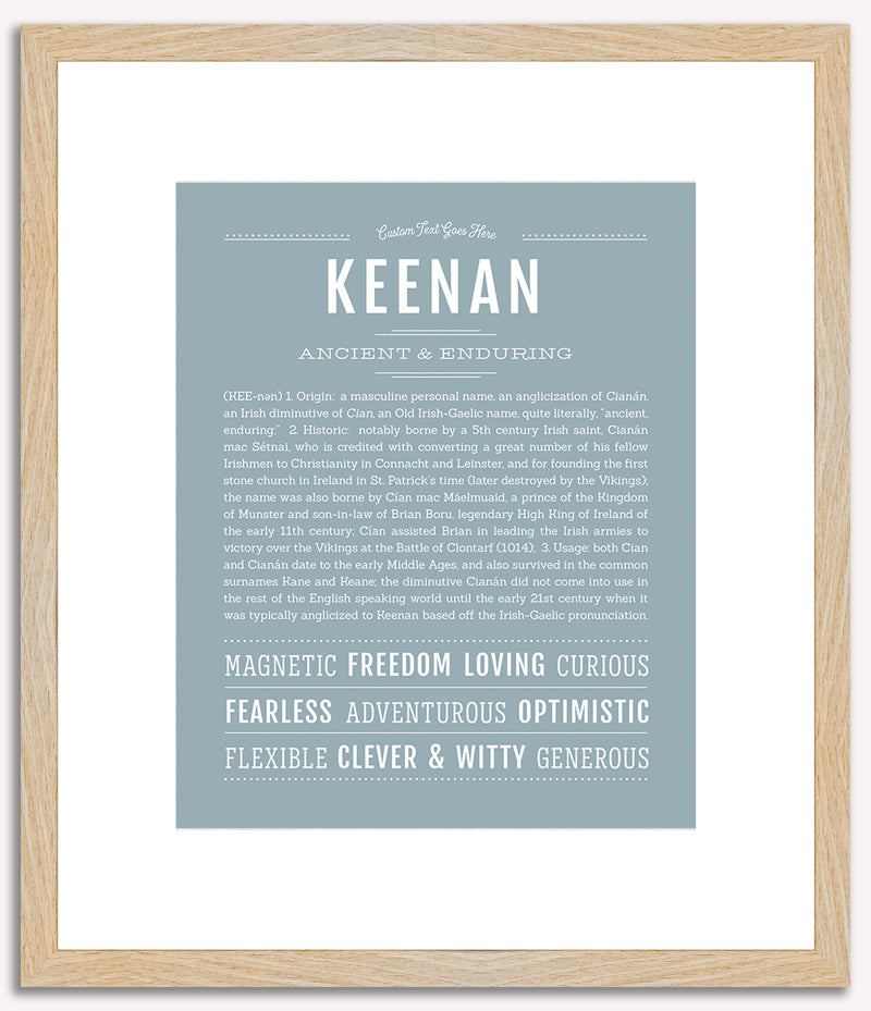 Keenan | Name Art Print