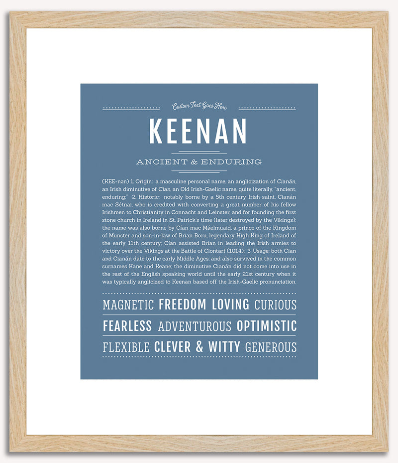 Keenan | Name Art Print