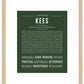 Frame Options | Deep Forest | Maple Frame, Matted