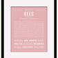 Frame Options | Dusty Rose | Black Frame, Matted