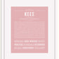 Frame Options | Dusty Rose | White Frame, Matted