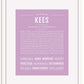 Frame Options | Lilac | White Frame, Matted