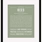 Frame Options | Sage | Black Frame, Matted