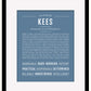 Frame Options | Steele Blue | Black Frame, Matted