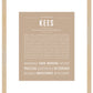 Frame Options | Tan | Maple Frame, Matted