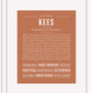Frame Options | Terra Cotta | White Frame, Matted