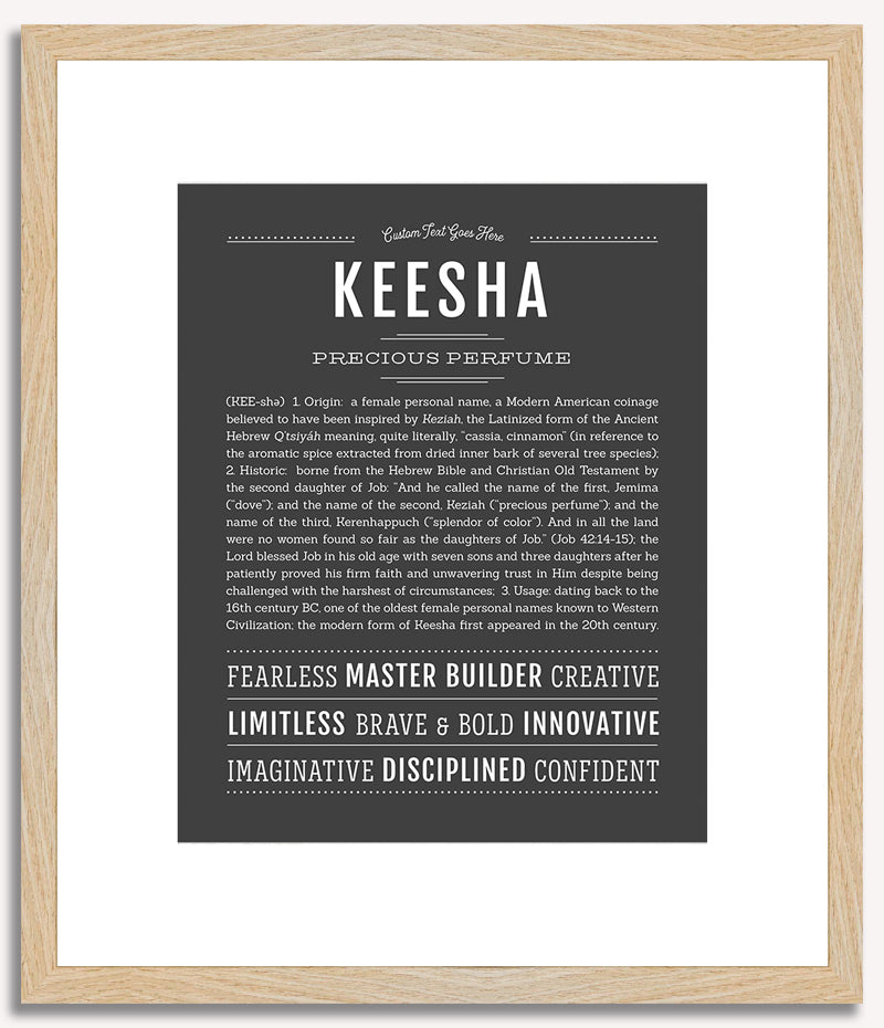 Keesha | Name Art Print