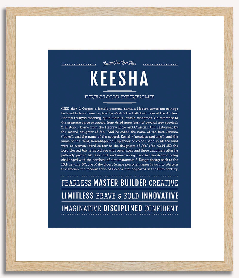 Keesha | Name Art Print