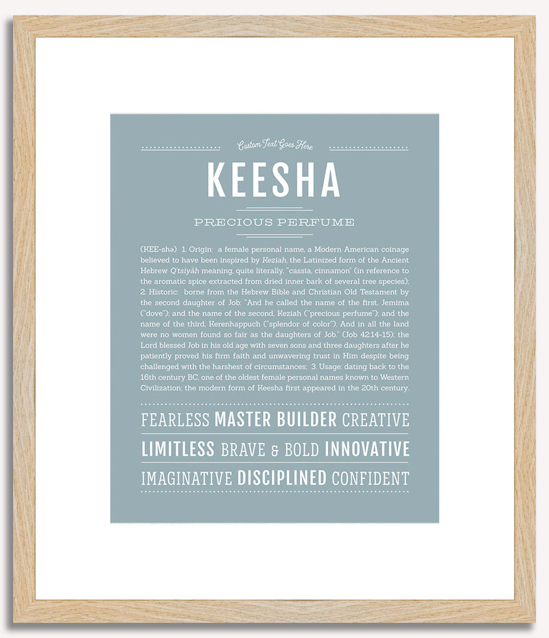 Keesha | Name Art Print