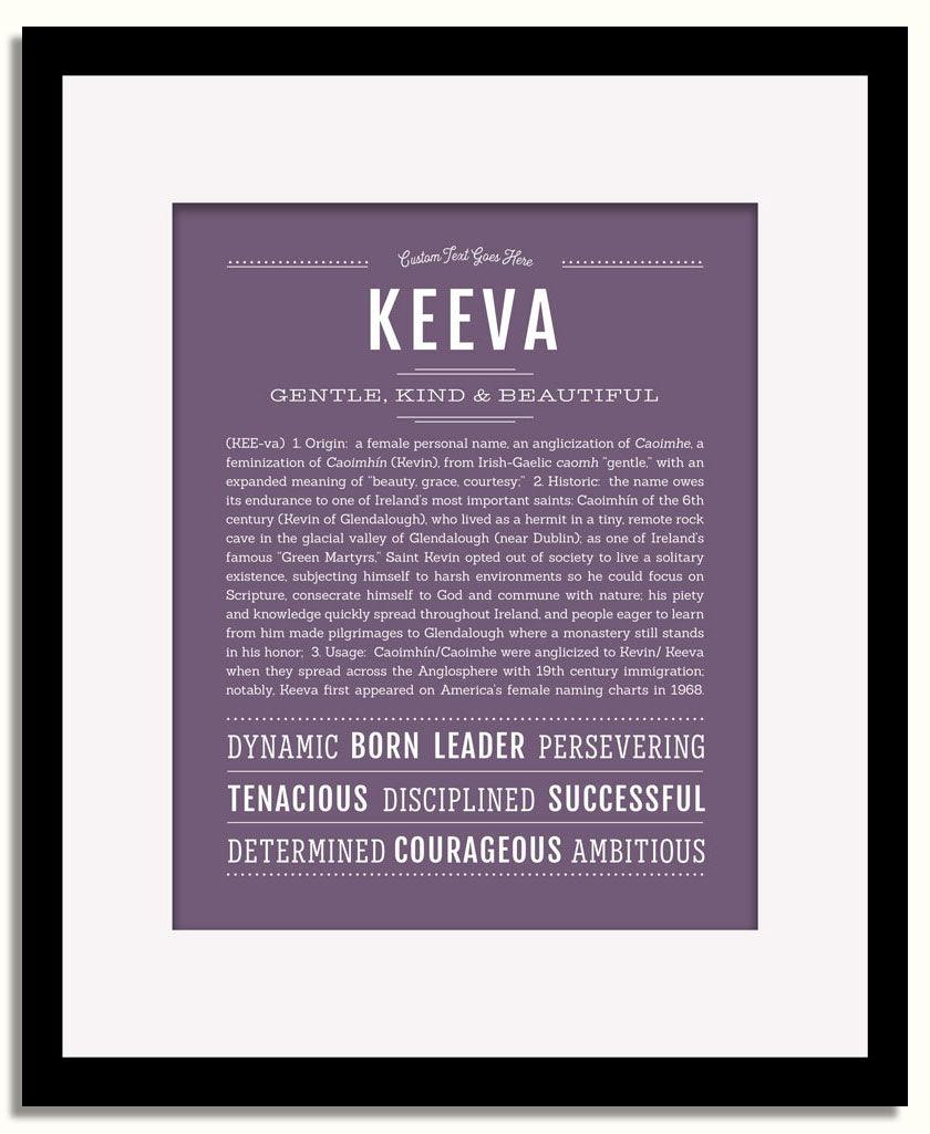 Frame Options | Terra Cotta | Black Frame, Matted