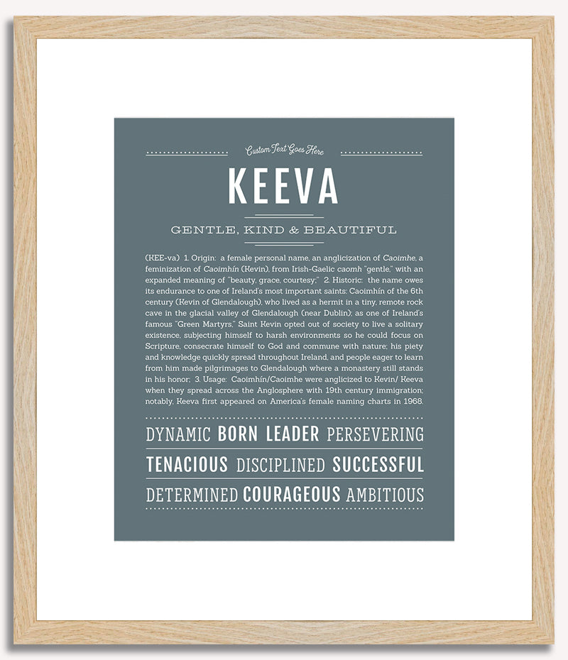 Keeva | Name Art Print