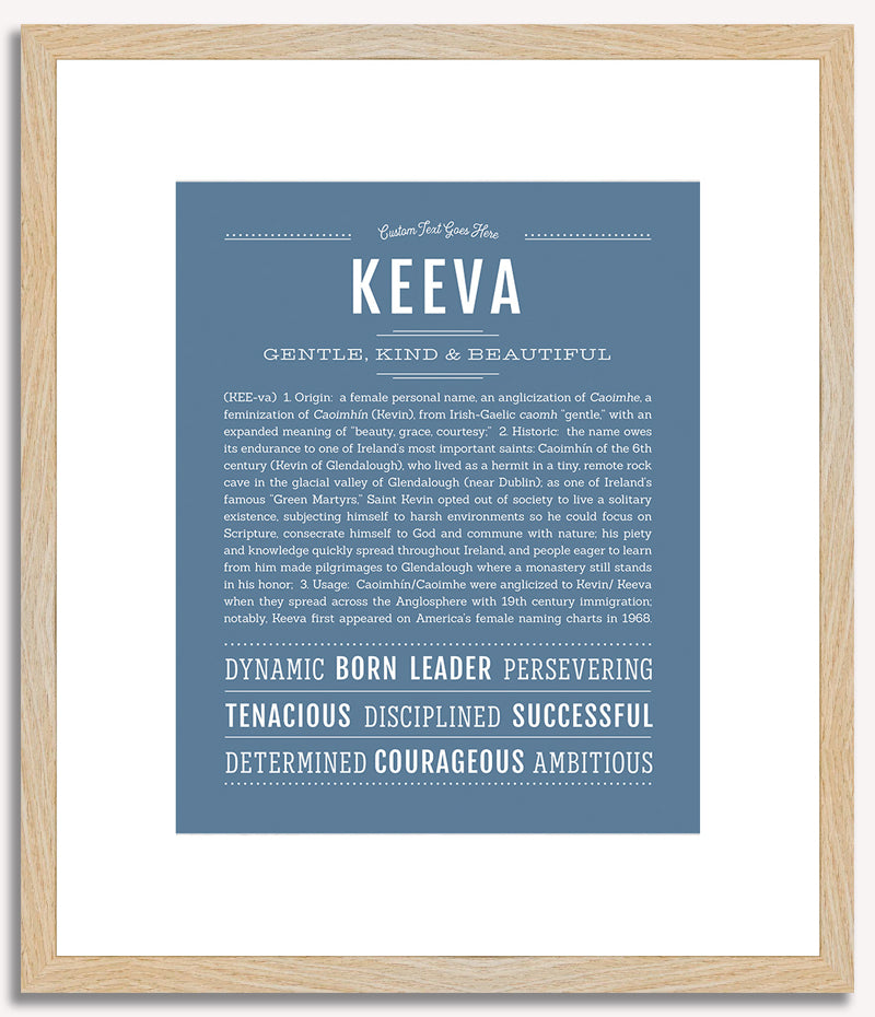 Keeva | Name Art Print