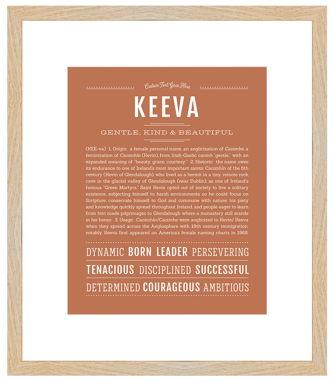 Keeva | Name Art Print