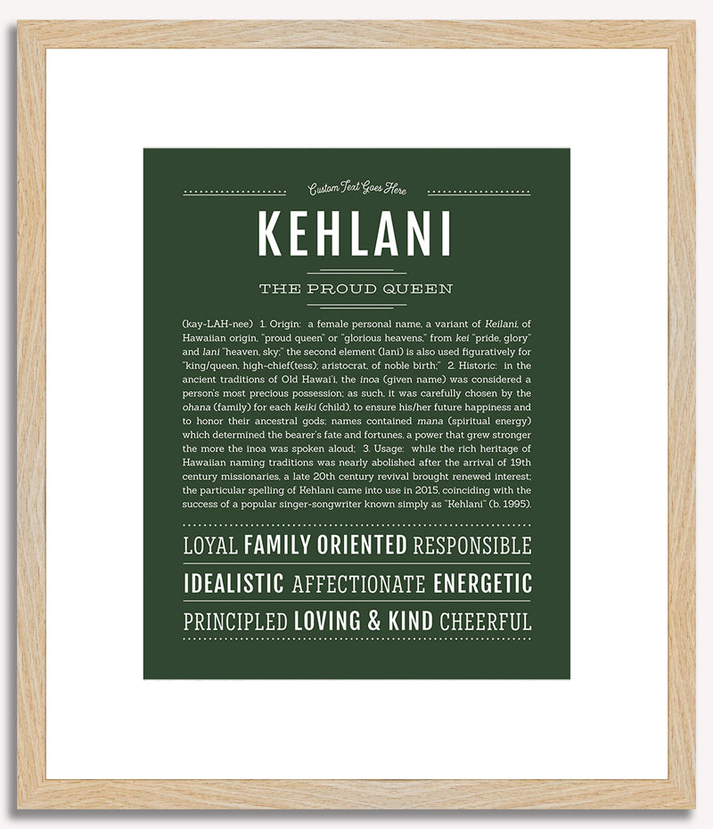 Kehlani | Name Art Print