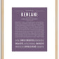 Kehlani | Name Art Print