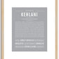 Kehlani | Name Art Print