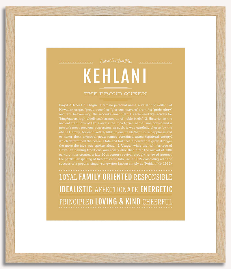 Kehlani | Name Art Print