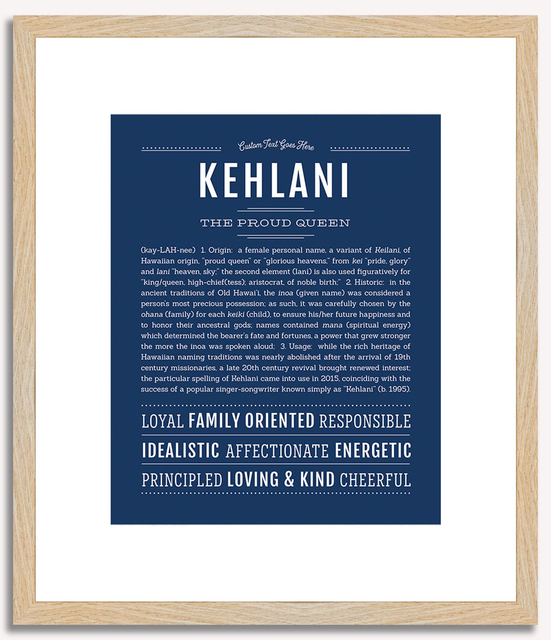 Kehlani | Name Art Print