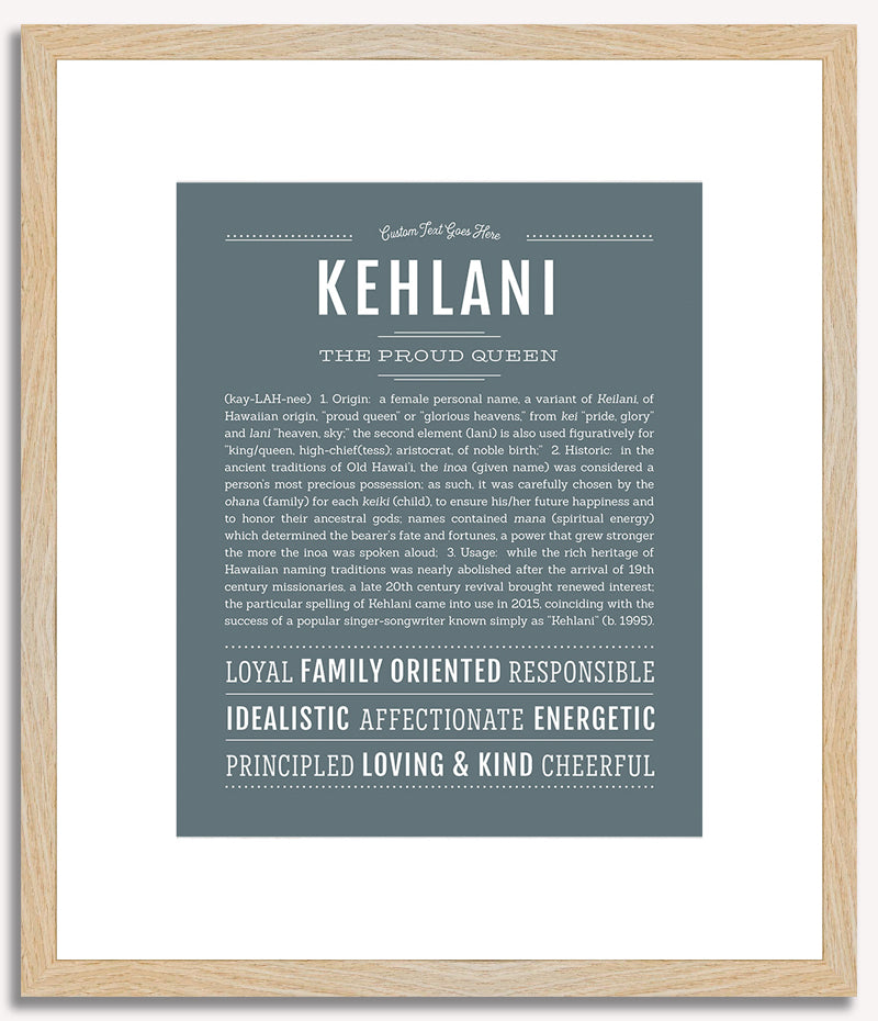 Kehlani | Name Art Print