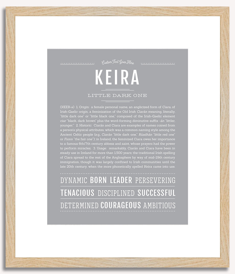 Keira | Name Art Print