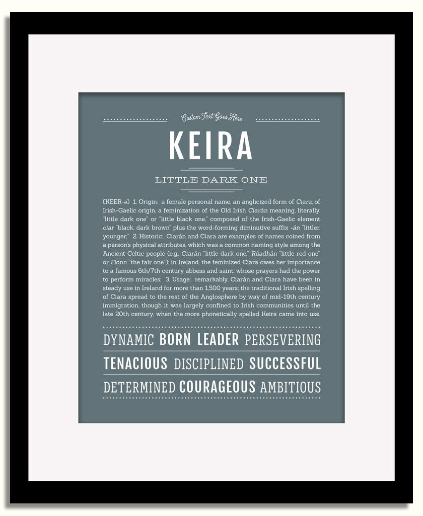 Frame Options | Night Rendezvous | Black Frame, Matted