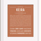 Frame Options | Terra Cotta | White Frame, Matted