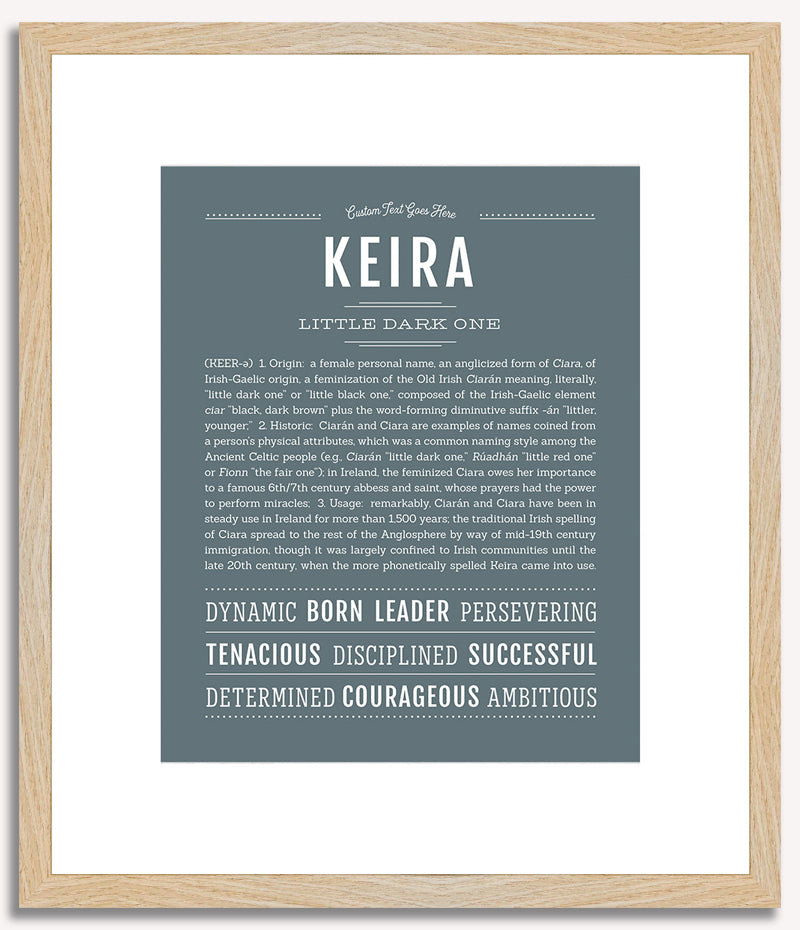 Keira | Name Art Print