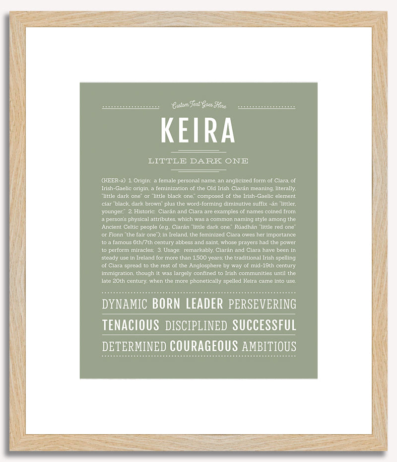 Keira | Name Art Print