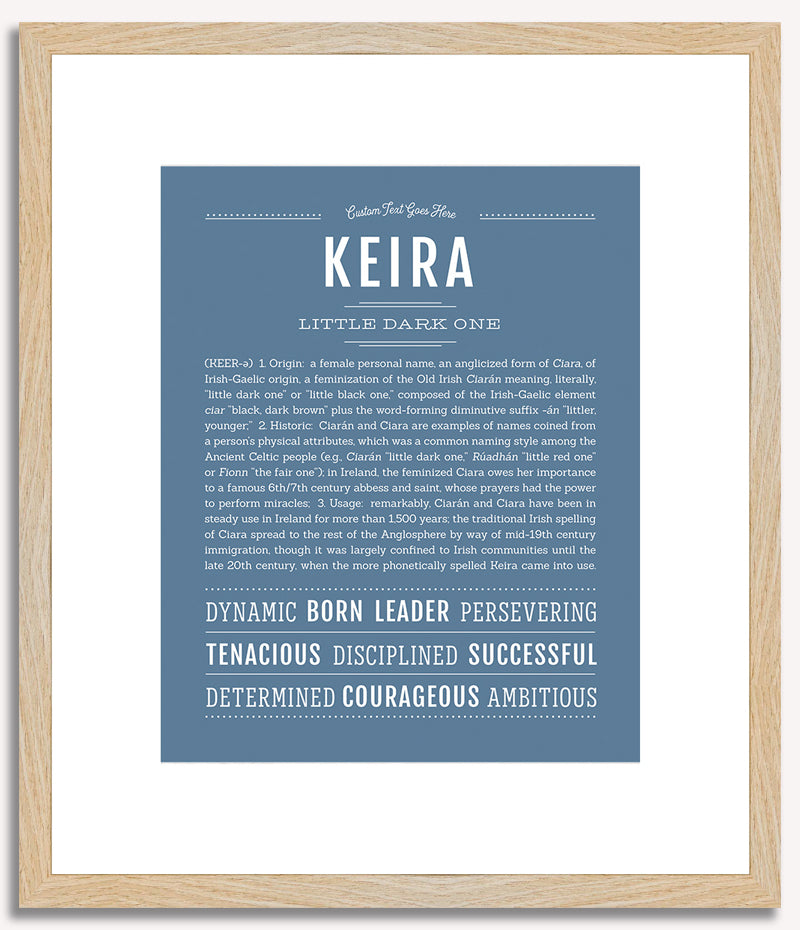 Keira | Name Art Print