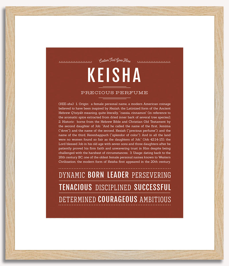 Keisha | Name Art Print