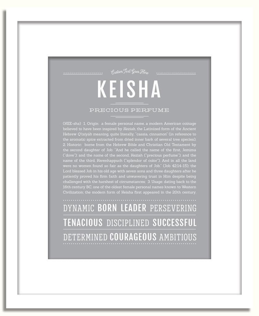 Frame Options | Light Gray | White Frame, Matted