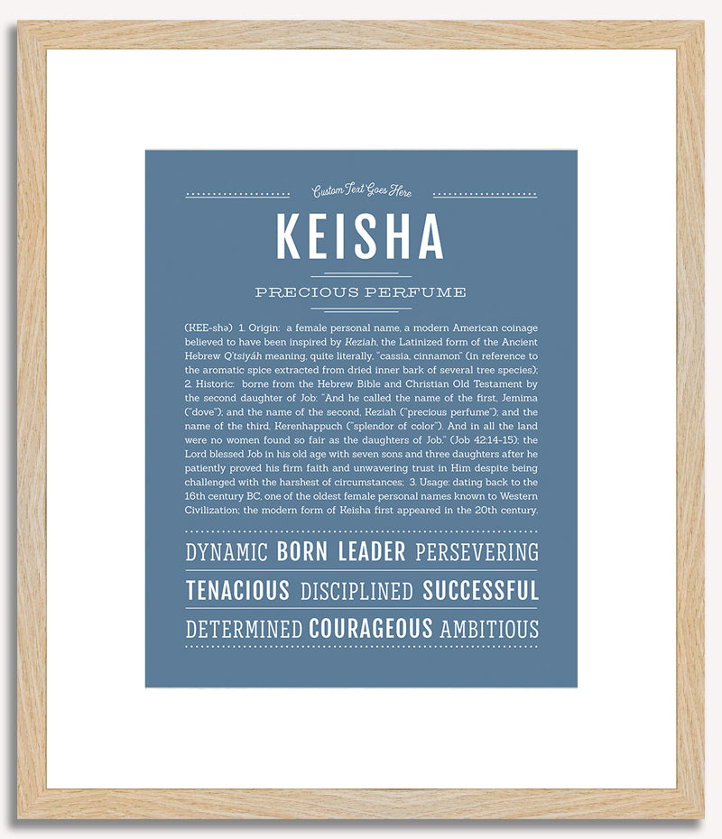 Keisha | Name Art Print