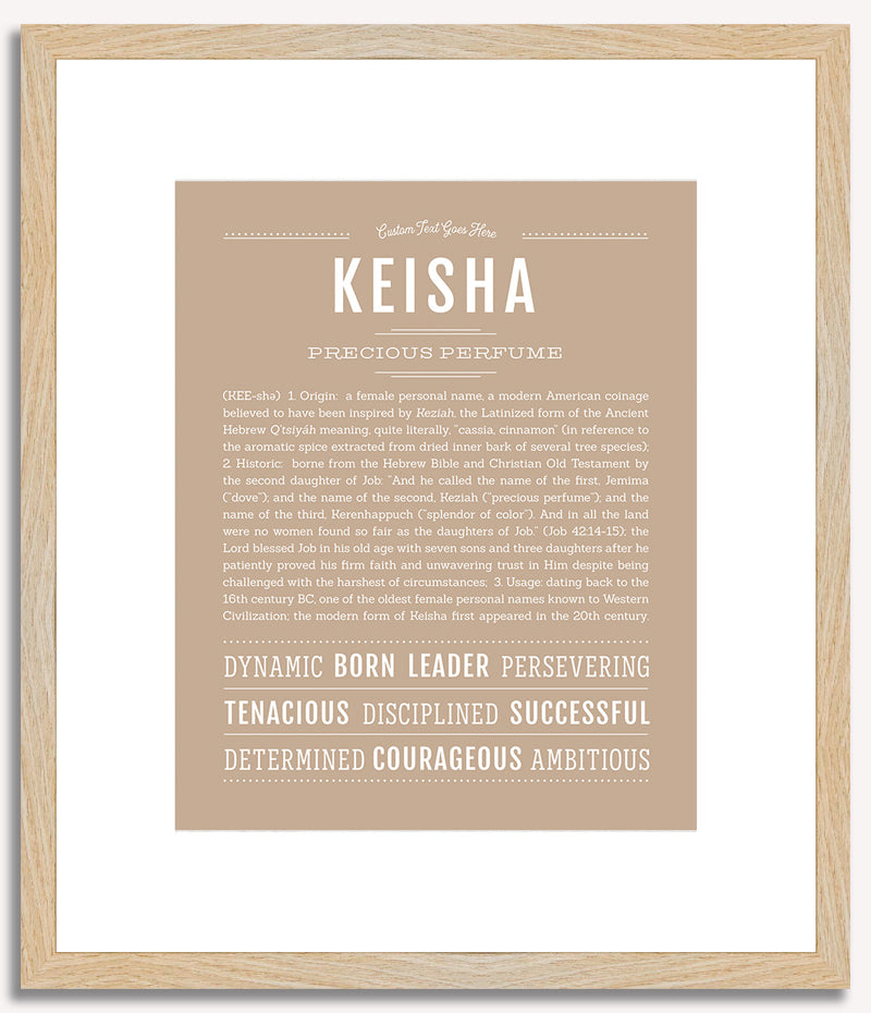 Keisha | Name Art Print