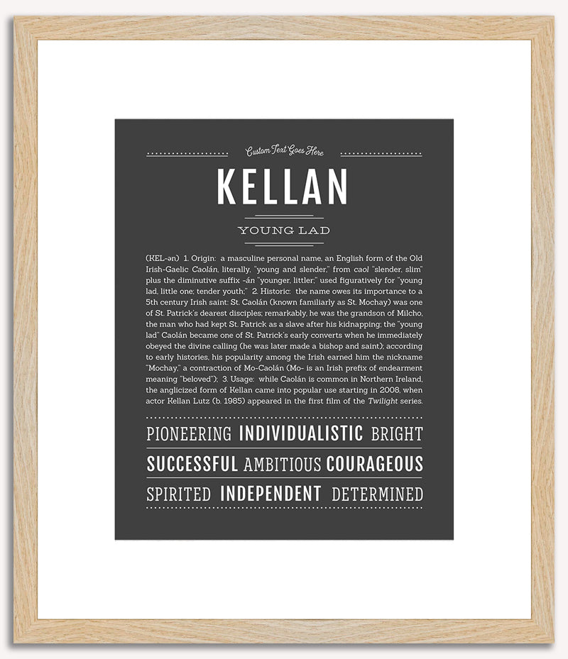 Kellan | Name Art Print