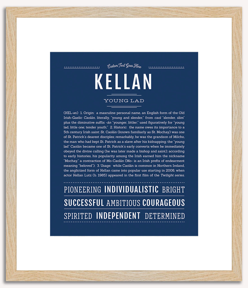 Kellan | Name Art Print