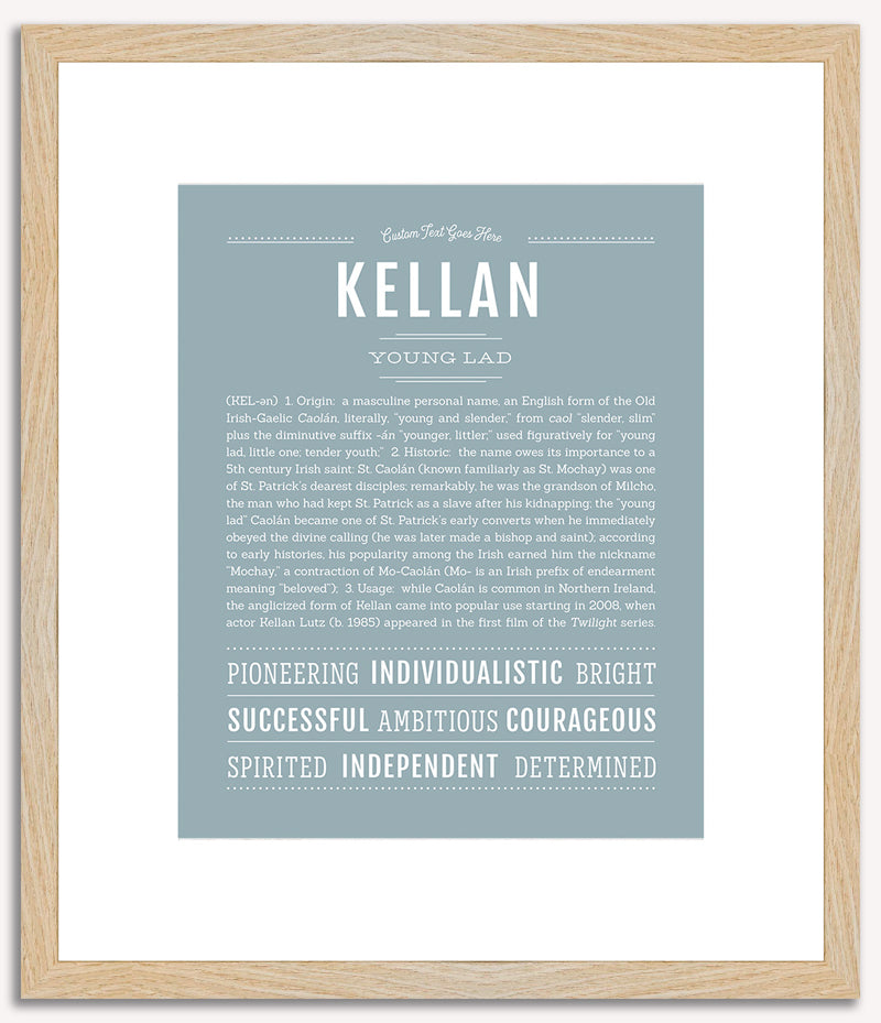 Kellan | Name Art Print