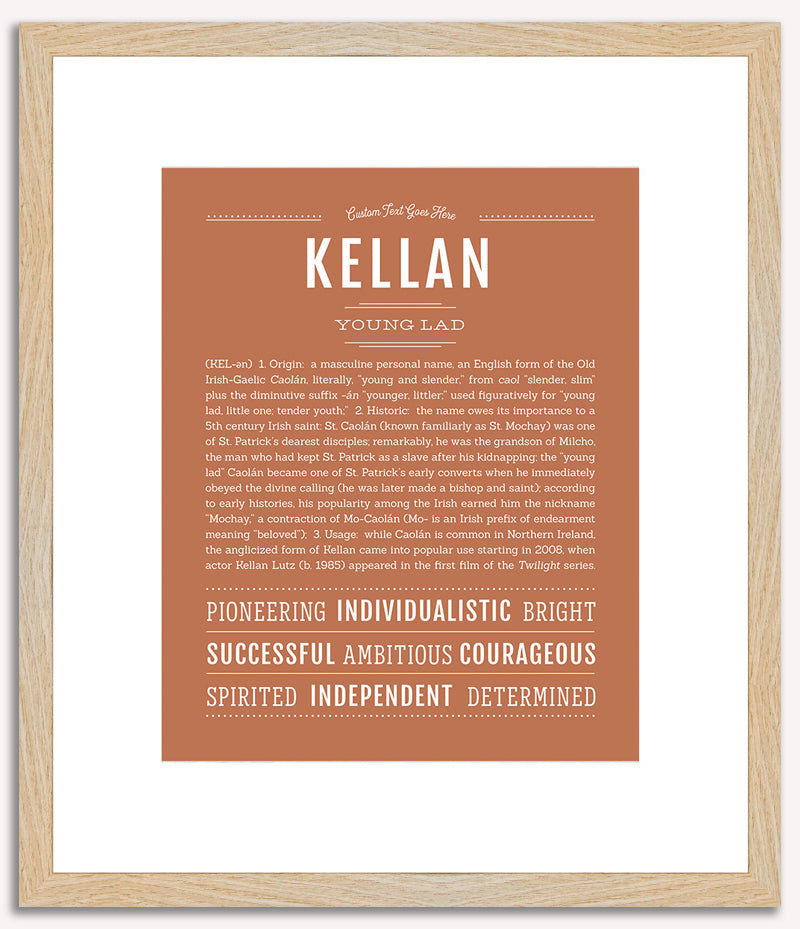 Kellan | Name Art Print