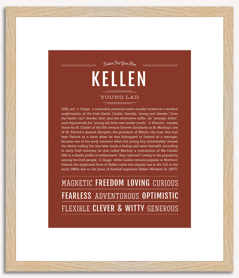 Kellen | Name Art Print