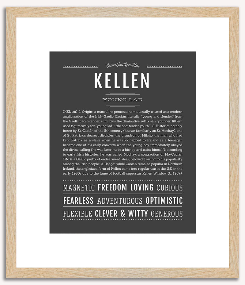 Kellen | Name Art Print