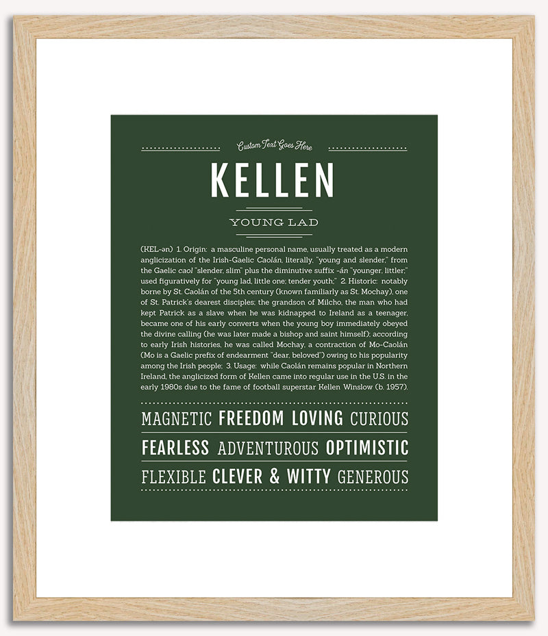 Kellen | Name Art Print