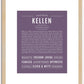 Kellen | Name Art Print