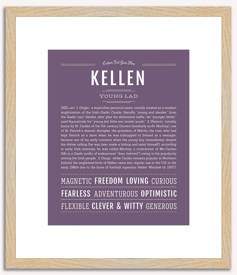 Kellen | Name Art Print