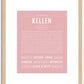 Kellen | Name Art Print