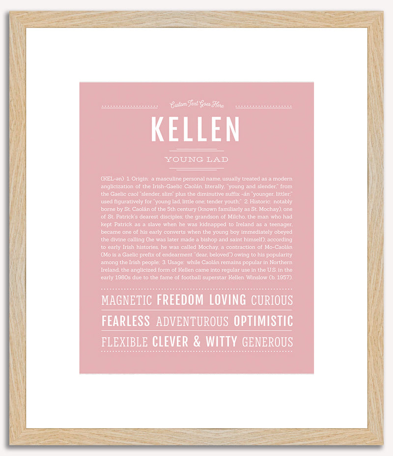 Kellen | Name Art Print