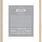 Kellen | Name Art Print