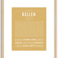 Kellen | Name Art Print