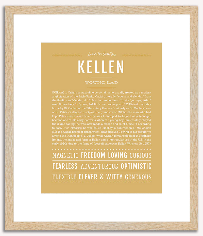 Kellen | Name Art Print