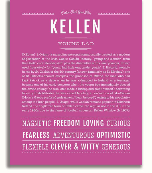 Frame Options | Dark Pink | No Frame