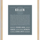 Kellen | Name Art Print