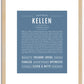 Kellen | Name Art Print